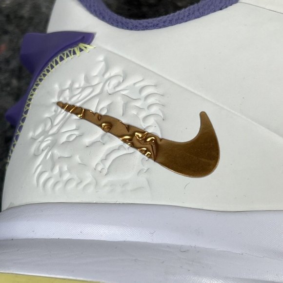 Nike LeBron Witness V5 Summit White Bronze Purple Sz 12.5 CQ9380-102 Basketball - Picture 11 of 16